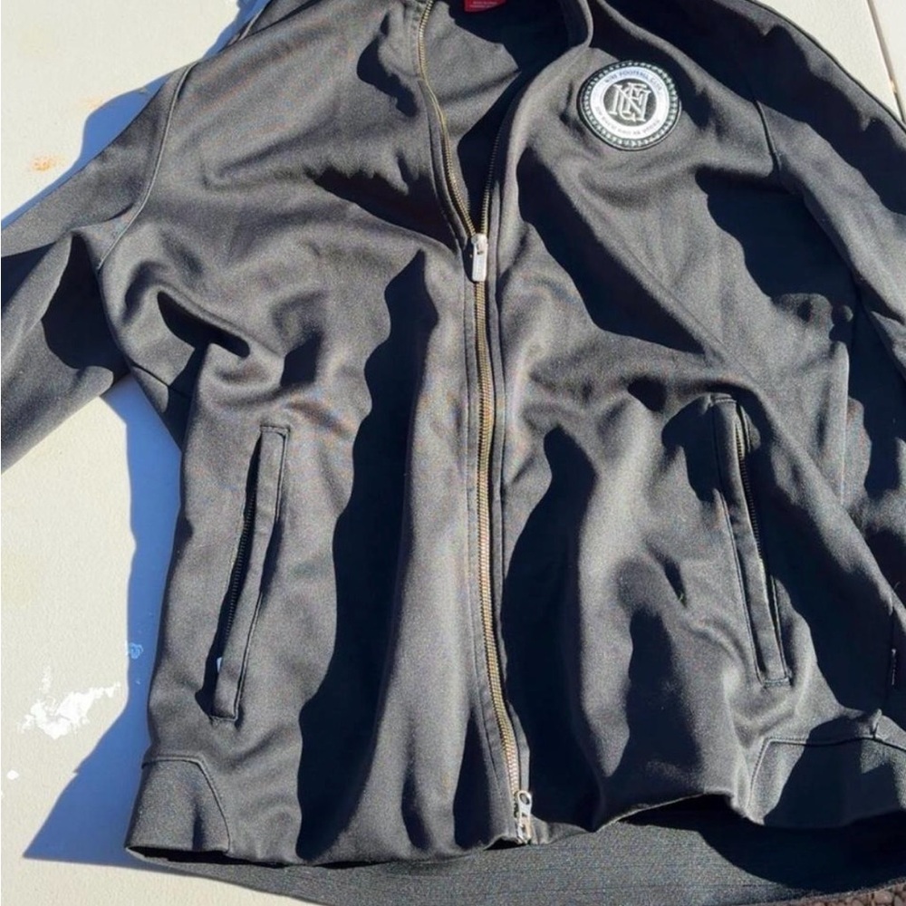 Nike Football Club Men's Black Zip-Up Jacket
